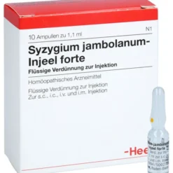 SYZYGIUM JAMBOLANUM INJEEL forte Ampullen 10 St