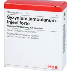 SYZYGIUM JAMBOLANUM INJEEL forte Ampullen 10 St