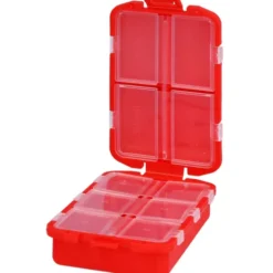 TABLETTENBOX mit 10-Fächern farbig sortiert 1 St