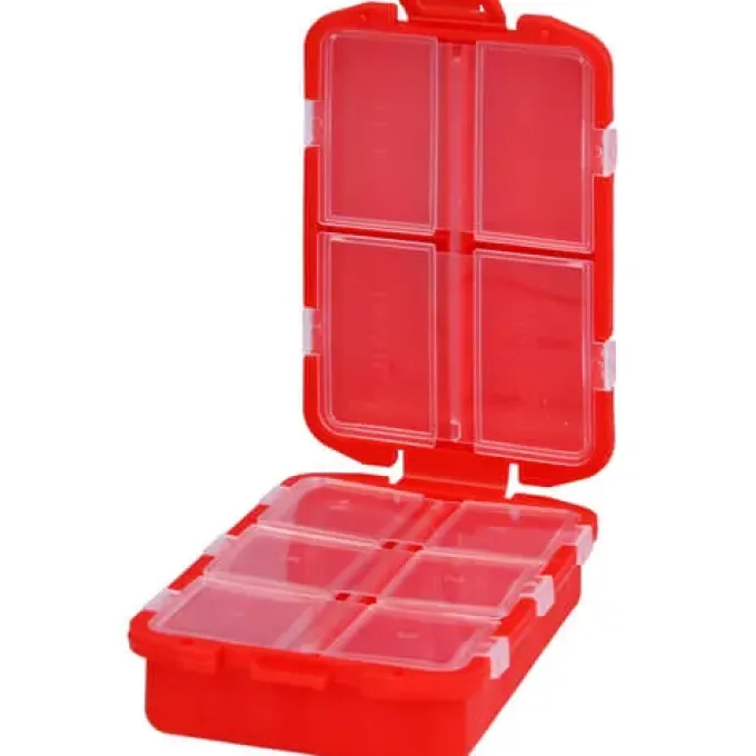 TABLETTENBOX mit 10-Fächern farbig sortiert 1 St