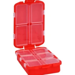 TABLETTENBOX mit 10-Fächern farbig sortiert 1 St