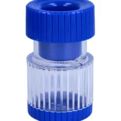 TABLETTENMÖRSER blau-transparent 1 St