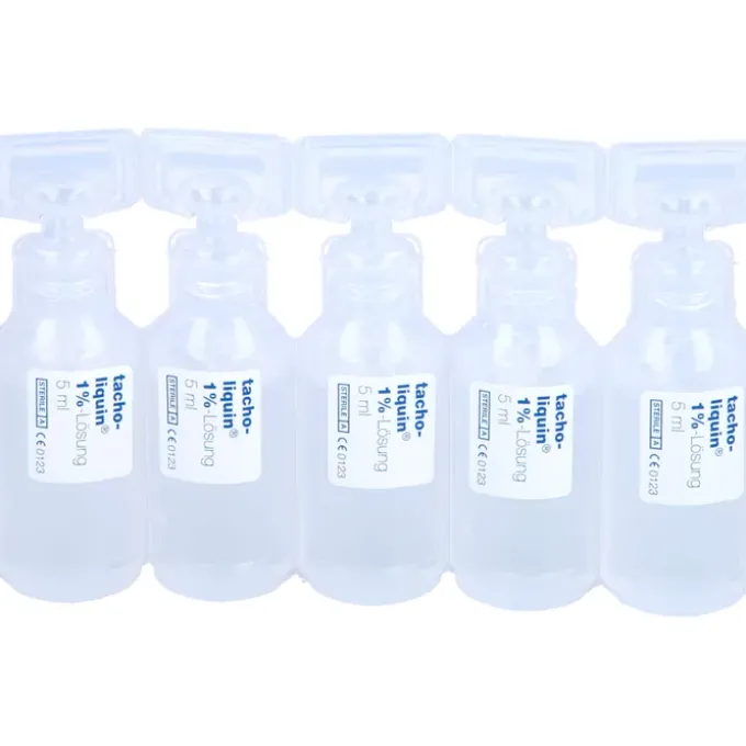 TACHOLIQUIN 1% Lösung für einen Vernebler Monodose 10X5 ml