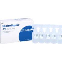 TACHOLIQUIN 1% Lösung für einen Vernebler Monodose 10X5 ml