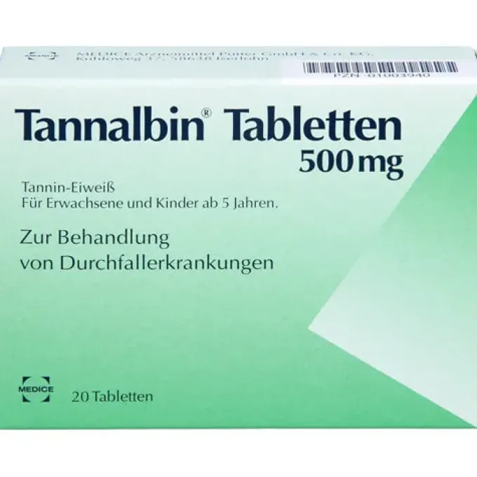 TANNALBIN Tabletten 20 St