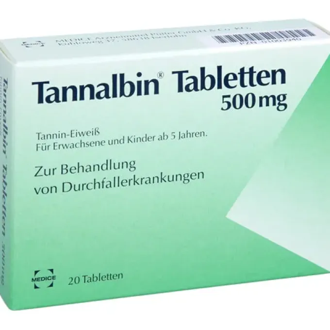 TANNALBIN Tabletten 20 St