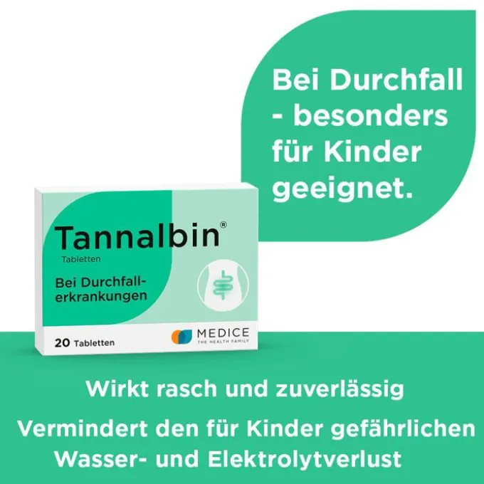 TANNALBIN Tabletten 20 St