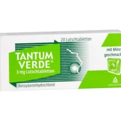 TANTUM VERDE 3 mg Lutschtabl.m.Minzgeschmack 20 St