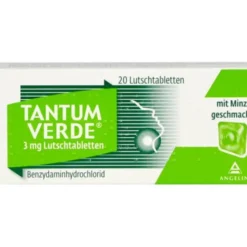 TANTUM VERDE 3 mg Lutschtabl.m.Minzgeschmack 20 St