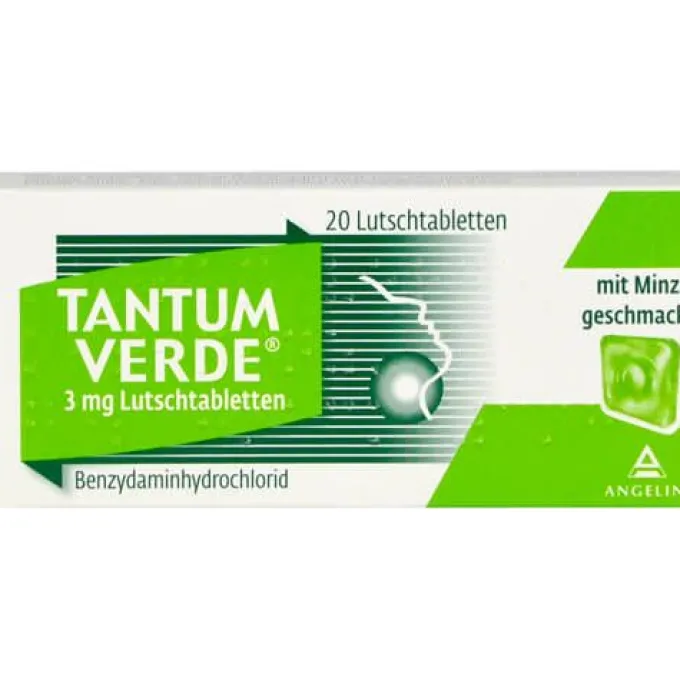 TANTUM VERDE 3 mg Lutschtabl.m.Minzgeschmack 20 St