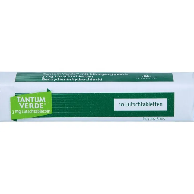 TANTUM VERDE 3 mg Lutschtabl.m.Minzgeschmack 20 St