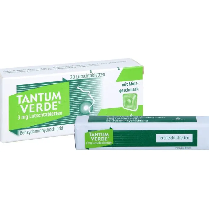 TANTUM VERDE 3 mg Lutschtabl.m.Minzgeschmack 20 St