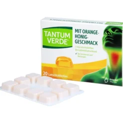 TANTUM VERDE 3 mg Lutschtabl.m.Orange-Honiggeschm. 20 St