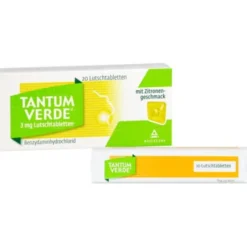 TANTUM VERDE 3 mg Lutschtabl.m.Zitronengeschmack 20 St