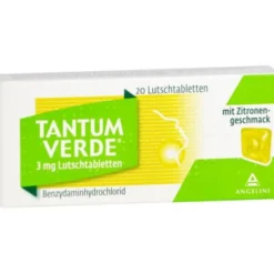 TANTUM VERDE 3 mg Lutschtabl.m.Zitronengeschmack 20 St