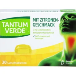 TANTUM VERDE 3 mg Lutschtabl.m.Zitronengeschmack 20 St