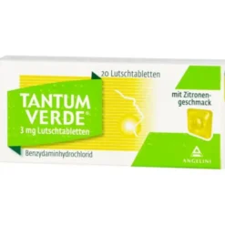 TANTUM VERDE 3 mg Lutschtabl.m.Zitronengeschmack 20 St