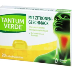 TANTUM VERDE 3 mg Lutschtabl.m.Zitronengeschmack 20 St