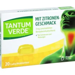 TANTUM VERDE 3 mg Lutschtabl.m.Zitronengeschmack 20 St