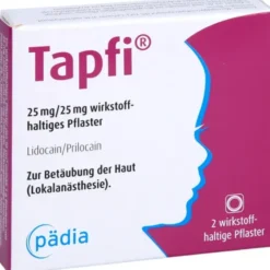 TAPFI 25 mg/25 mg wirkstoffhaltiges Pflaster 2 St