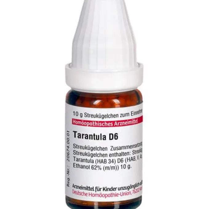 TARANTULA D 6 Globuli 10 g