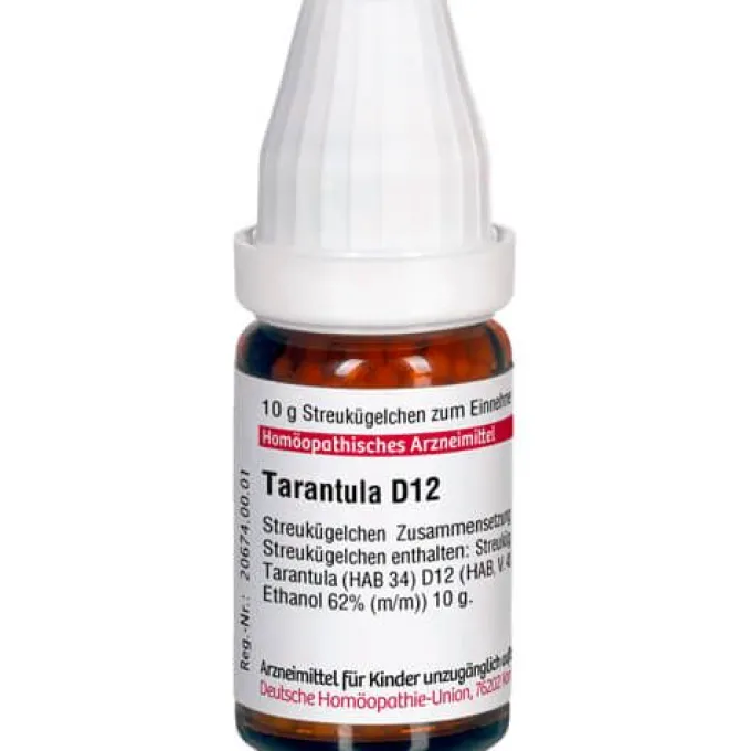 TARANTULA D 12 Globuli 10 g