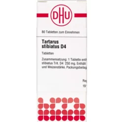 TARTARUS STIBIATUS D 4 Tabletten 80 St