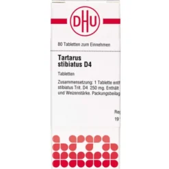 TARTARUS STIBIATUS D 4 Tabletten 80 St