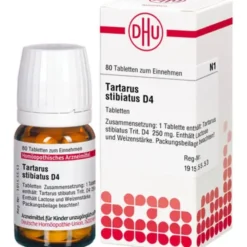 TARTARUS STIBIATUS D 4 Tabletten 80 St
