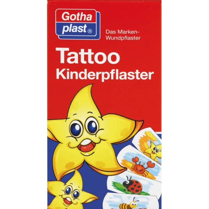 TATTOO Kinderpflaster 25x57 mm 8 St