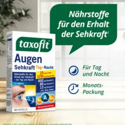 TAXOFIT Augen Sehkraft Kapseln 30 Stück