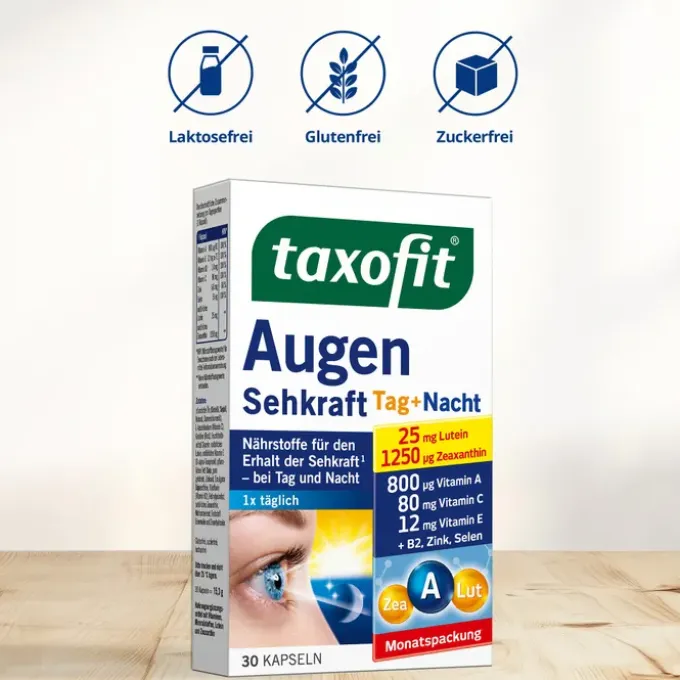 TAXOFIT Augen Sehkraft Kapseln 30 Stück