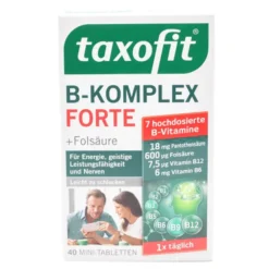 TAXOFIT B-Komplex Tabletten 40 Stück