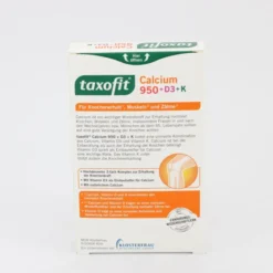 TAXOFIT Calcium 950+D3+K Tabletten 30 Stück