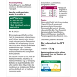 TAXOFIT Eisen+Vitamin C Direkt Granulat 20 Stück