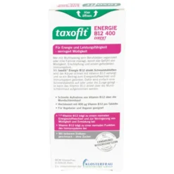 TAXOFIT Energie B12 400 Direkt Schmelztabletten 30 Stück
