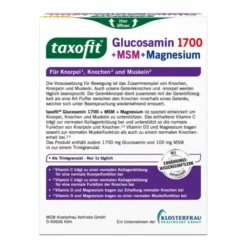 TAXOFIT Glucosamin 1700+MSM+Magnesium Sticks 20X4 g