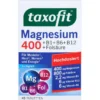 TAXOFIT Magnesium 400+B1+B6+B12+Folsäure Tabletten 45 Stück