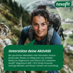 TAXOFIT Magnesium 600+B12 Direkt Granulat 20 Stück