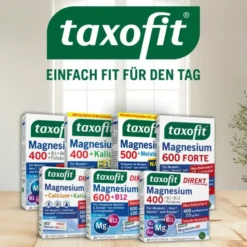 TAXOFIT Magnesium 600+B12 Direkt Granulat 20 Stück