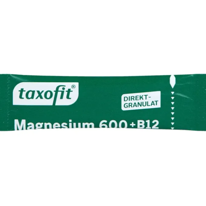 TAXOFIT Magnesium 600+B12 Direkt Granulat 20 Stück