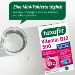 TAXOFIT Vitamin B12 500 Minitabletten 30 Stück