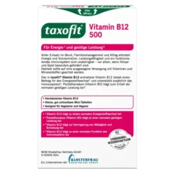 TAXOFIT Vitamin B12 500 Minitabletten 30 Stück