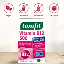 TAXOFIT Vitamin B12 500 Minitabletten 30 Stück