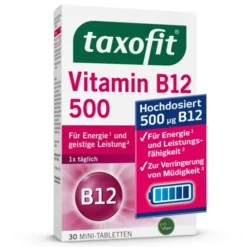 TAXOFIT Vitamin B12 500 Minitabletten 30 Stück
