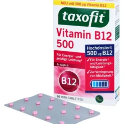TAXOFIT Vitamin B12 500 Minitabletten 30 Stück