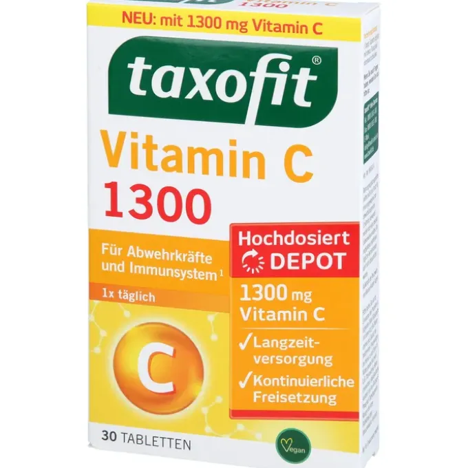 TAXOFIT Vitamin C 1300 Tabletten 30 Stück