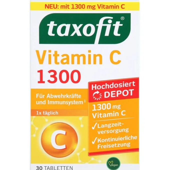 TAXOFIT Vitamin C 1300 Tabletten 30 Stück