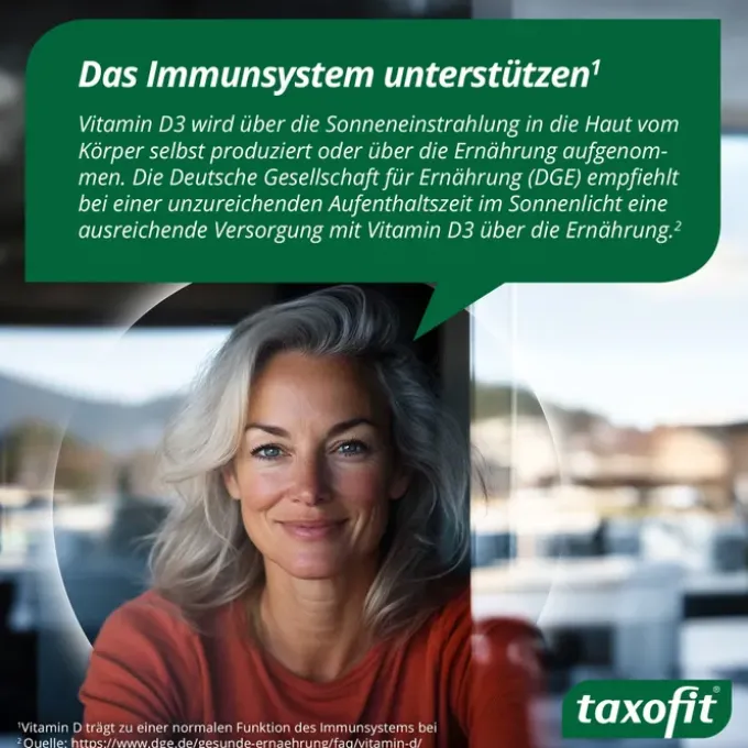 TAXOFIT Vitamin D3 2500 I.E. Tabletten 50 Stück