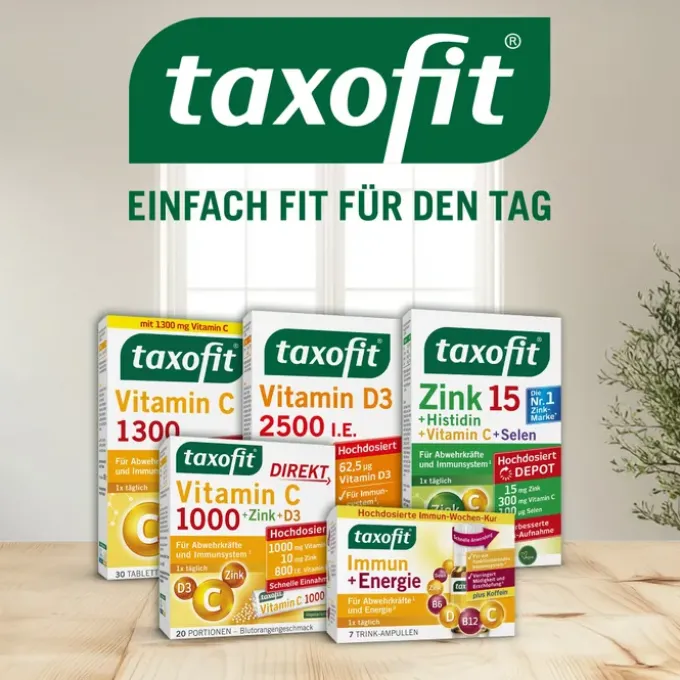 TAXOFIT Vitamin D3 2500 I.E. Tabletten 50 Stück